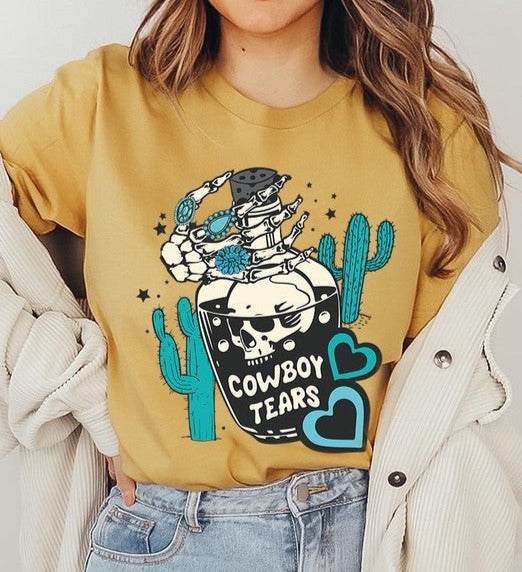 Cowboy Tears Western Graphic Tee